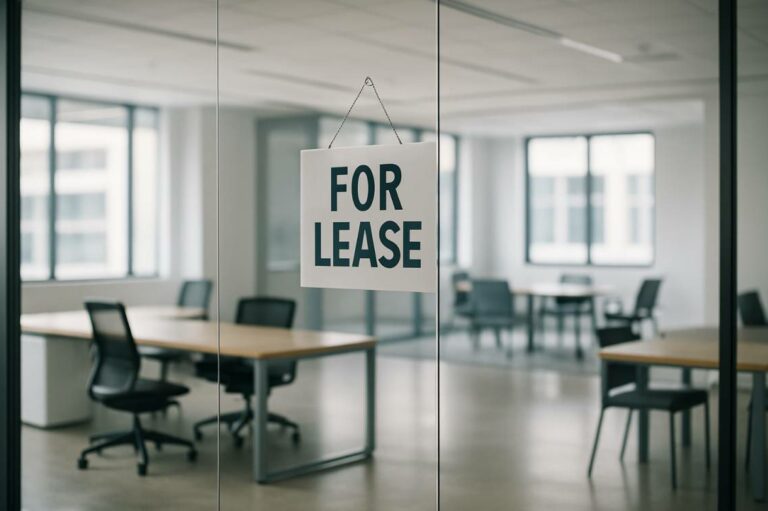 Real estate options for an office space